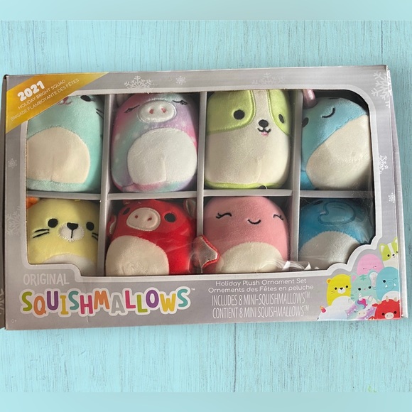 2021 Holiday Bright Squad - Squishmallows - Christmas Collection Ornaments Mini - Picture 4 of 4